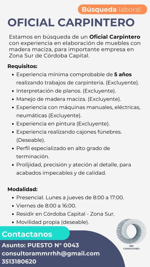Oferta 25520